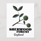 Reisposter Sherwood Forest England Flyer (Voorkant)