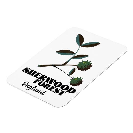 Reisposter Sherwood Forest England Magneet (Linkerzijde)