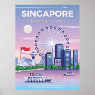 reisposter singapore poster