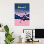 Reisposter Skigebied Buttermilk Poster (Thuiskantoor)
