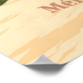 Reisposter Skigebied Meribel Mottaret Poster (Hoek)