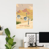Reisposter Skigebied Meribel Mottaret Poster (Thuiskantoor)