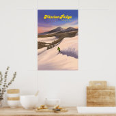 Reisposter Skigebied Mission Ridge Poster (Keuken)