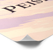 Reisposter Skigebied Peisey-Vallandry Poster (Hoek)