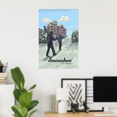 Reisposter Snowshoe West Virginia Ski Resort Poster (Thuiskantoor)