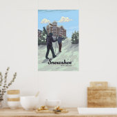 Reisposter Snowshoe West Virginia Ski Resort Poster (Keuken)