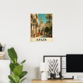 Reisposter Spanje Poster (Thuiskantoor)