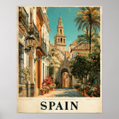 Reisposter Spanje Poster (Voorkant)