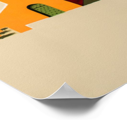 Reisposter Spanje Poster (Hoek)