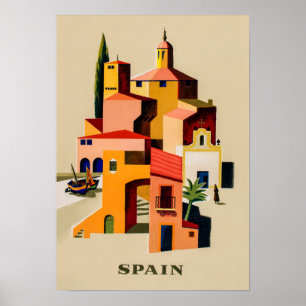 Reisposter Spanje Poster