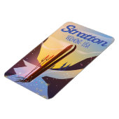 Reisposter Stratton Vermont Magneet (Linkerzijde)