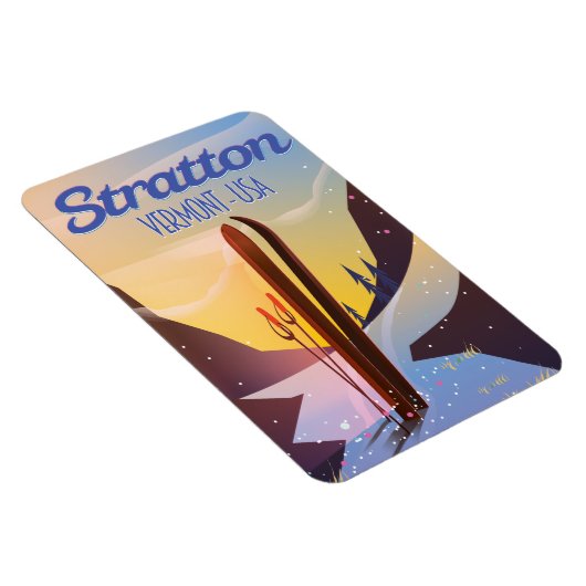 Reisposter Stratton Vermont Magneet (Rechterzijde)
