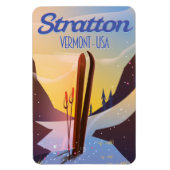 Reisposter Stratton Vermont Magneet (Verticaal)
