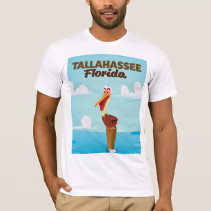 Reisposter Tallahassee Florida cartoon T-shirt
