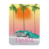  reisposter Tampa Florida Magneet (Verticaal)
