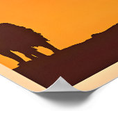 Reisposter Tanzania-Afrika Poster (Hoek)