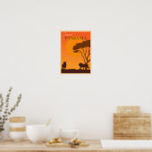 Reisposter Tanzania-Afrika Poster (Keuken)