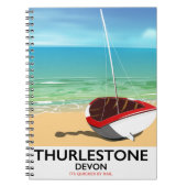 Reisposter Thurlestone South Devon Notitieboek (Voorkant)