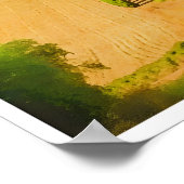 Reisposter Toscane-Italië Poster (Hoek)