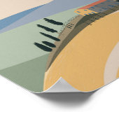 Reisposter Toscane Poster (Hoek)