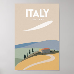 Reisposter Toscane Poster