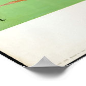  reisposter uit de jaren '30, Deer & Japans Pagoda Poster (Hoek)