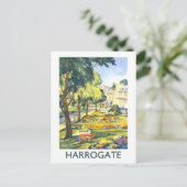 Reisposter uit het verleden voor Harrogate Briefkaart (Staand voorkant)