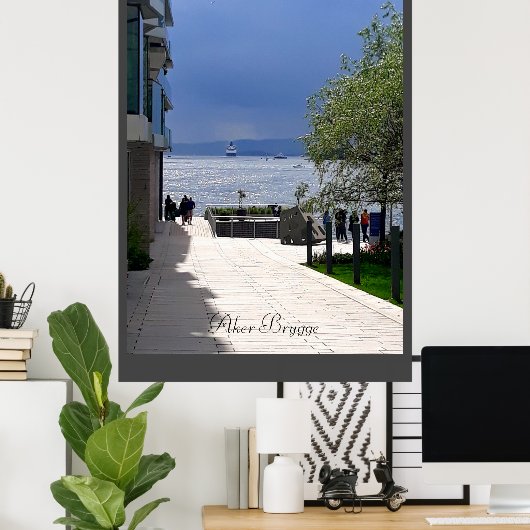 Reisposter uit Oslo, Noorwegen Poster (Thuiskantoor)