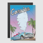 Reisposter van Corsica (Voorkant / Achterkant)