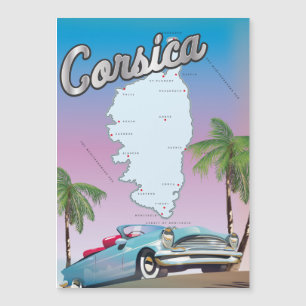 Reisposter van Corsica
