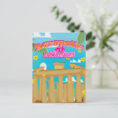 Reisposter van de Acropolis van Athene Griekenland Briefkaart (Staand voorkant)