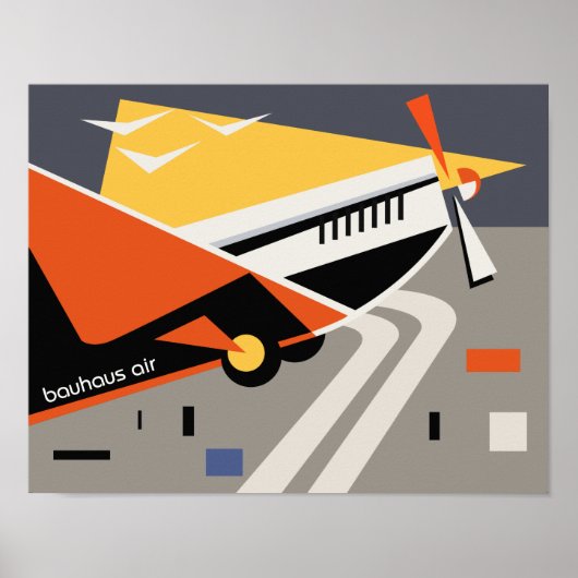 reisposter van de bauhaus poster (Voorkant)