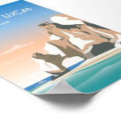 Reisposter van de Cabo san lucas Poster (Hoek)