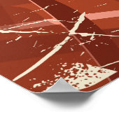 Reisposter van de  cartoon Marianas TFrench. Poster (Hoek)