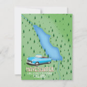 Reisposter van de Hayeswater Lake District (Voorkant)