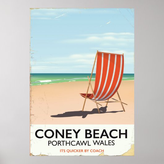 Reisposter van de Porthcawl Wales Poster (Voorkant)