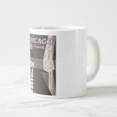 Reisposter van de stad Chicago Grote Koffiekop (Voorkant rechts)