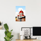 Reisposter van Forence Italië Poster (Thuiskantoor)