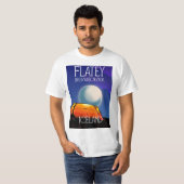 Reisposter van Grímsey IJsland T-shirt (Voorkant volledig)