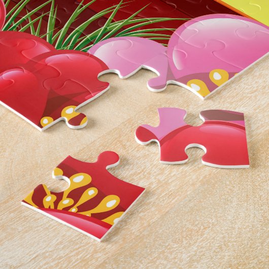 Reisposter van het Jordaanpaleis Legpuzzel (Zijkant)