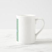 Reisposter van het McConaughy Nebraska-meer Porselein Kop (Rechts)