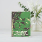 Reisposter van het Nationaal Park van de Grote Smo Briefkaart (Staand voorkant)