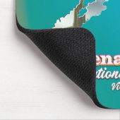 Reisposter van het nationale park Shenandoah. Muismat (Hoek)