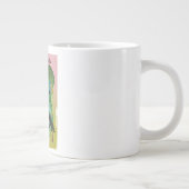 Reisposter van het Victoriameer in Afrika Grote Koffiekop (Rechts)