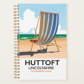 Reisposter van Huttoft aan zee. Planner (Voorkant)