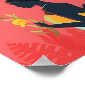 Reisposter van Kameroen afrika Poster (Hoek)