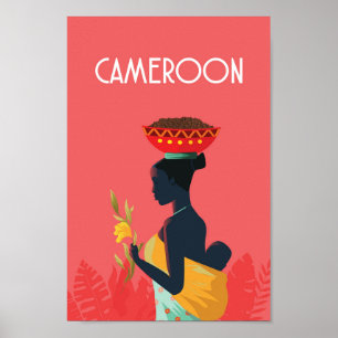 Reisposter van Kameroen afrika Poster