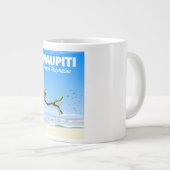 Reisposter van Maupiti French polynesia Grote Koffiekop (Voorkant rechts)