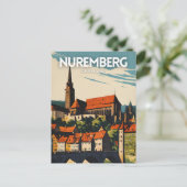 Reisposter van Neurenberg Briefkaart (Staand voorkant)
