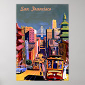 Reisposter van San Francisco Poster (Voorkant)